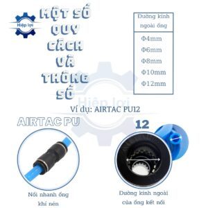 noi ong khi nen airtac pu