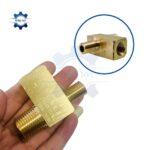 Tê Ren Đồng Rơ Le Máy Rửa Xe – Ren ngoài 21 – ren trong 16 – ren ngoài 13 - Ảnh 3