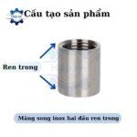mang song inox - noi ren trong inox