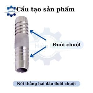 noi hai dau duoi chuot inox