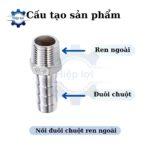 noi duoi chuot ren ngoai inox