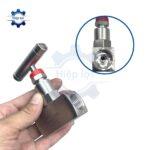 van kim inox tay ngang