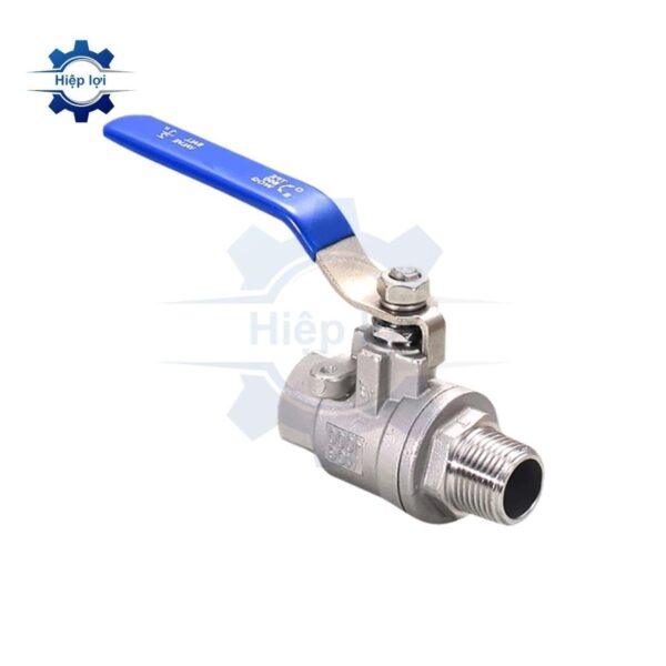 van bi ren trong ren ngoai inox tay gat