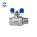 van bi inox tay buom ren trong ren ngoai