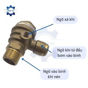 van 1 chieu may khi nen - lup be may hoi 