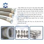 ong mem teflon ptfe boc luoi inox