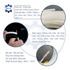 ong nhua teflon ptfe
