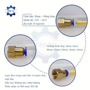 dau noi nhanh khi nen ren trong pcf