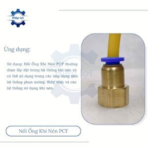 dau noi nhanh khi nen ren trong pcf