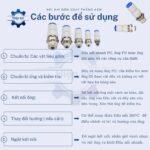Nối Thẳng Xoay Hai Đầu Nối Ống Khí Nén KSH - Ảnh 4