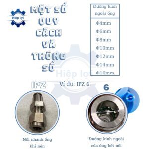 noi ong khi nen hat bap inox ipz