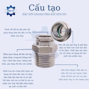 noi ong khi nen ren ngoai inox ipc